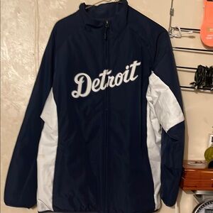 Like new Detroit tigers  Navy and White Jacket